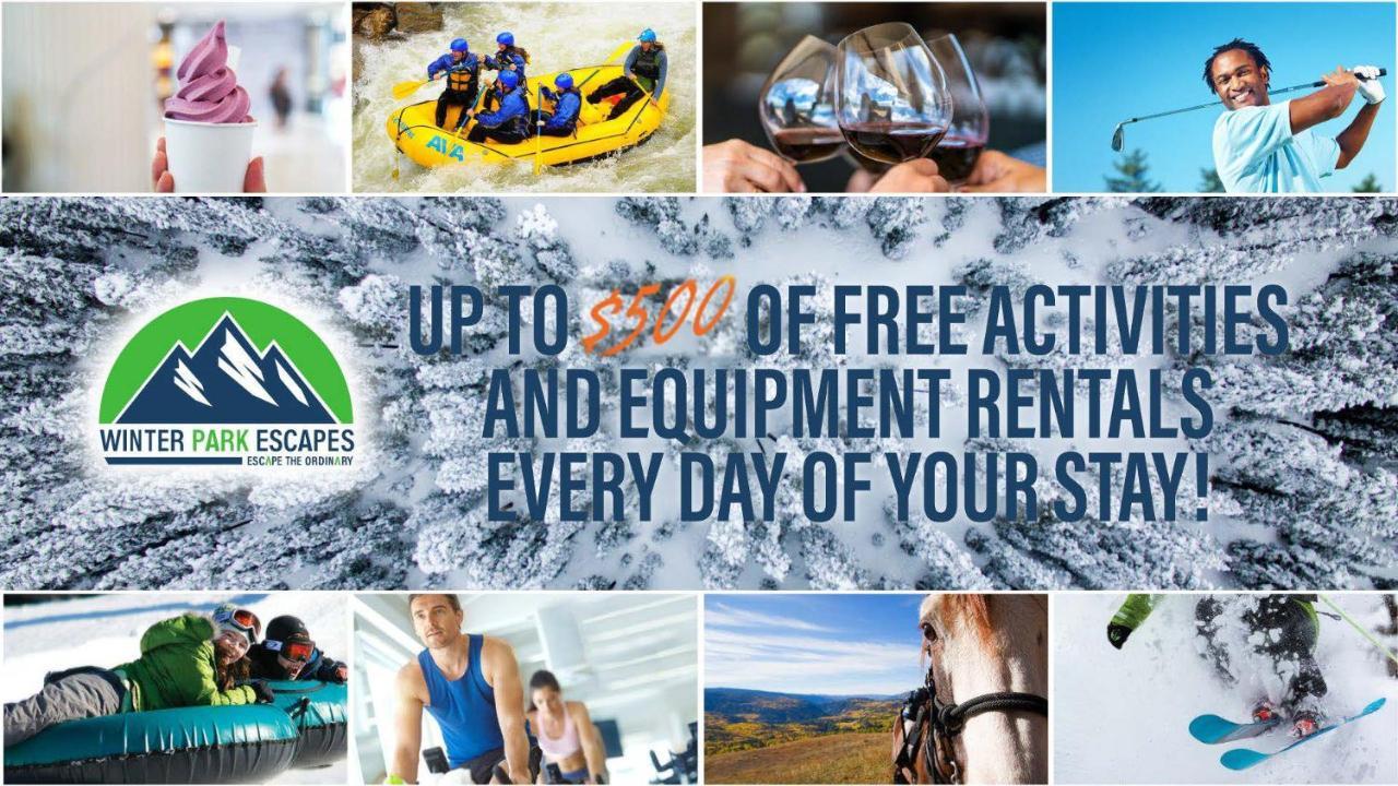 Ski In-Out Luxury Condo #4474 With Huge Hot Tub & Great Views - 500 Dollars Of Free Activities & Equipment Rentals Daily Winter Park Extérieur photo
